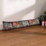 furn. Christmas Spirit Festive Draught Excluder in Green/Red