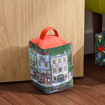 furn. Christmas Spirit Festive Door Stop in Green/Red