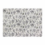  Green Throws  - Celestial Stories Printed Sherpa Fleece Throw Green Furn