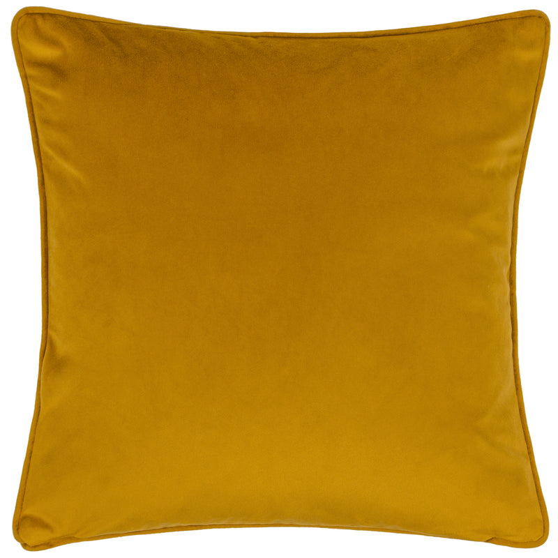 Evans Lichfield Chatsworth Topiary Piped Cushion Cover in Saffron