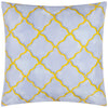 Geometric Blue Cushions - Citrus Trellis Printed Outdoor Cushion Cover Blue Wylder Nature