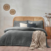 Yard Chunky Waffle Duvet Cover Set in Dusk