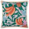 furn. Cypressa Floral Mosaic Cushion Cover in Teal