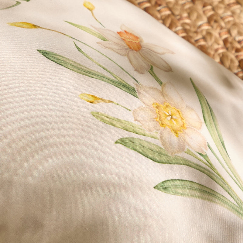  Cushions - Daffodil Outdoor Cushion Cover Yellow Voyage Maison