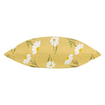 Floral Yellow Cushions - Daisies Floral Reversible Outdoor Cushion Cover Yellow Wylder