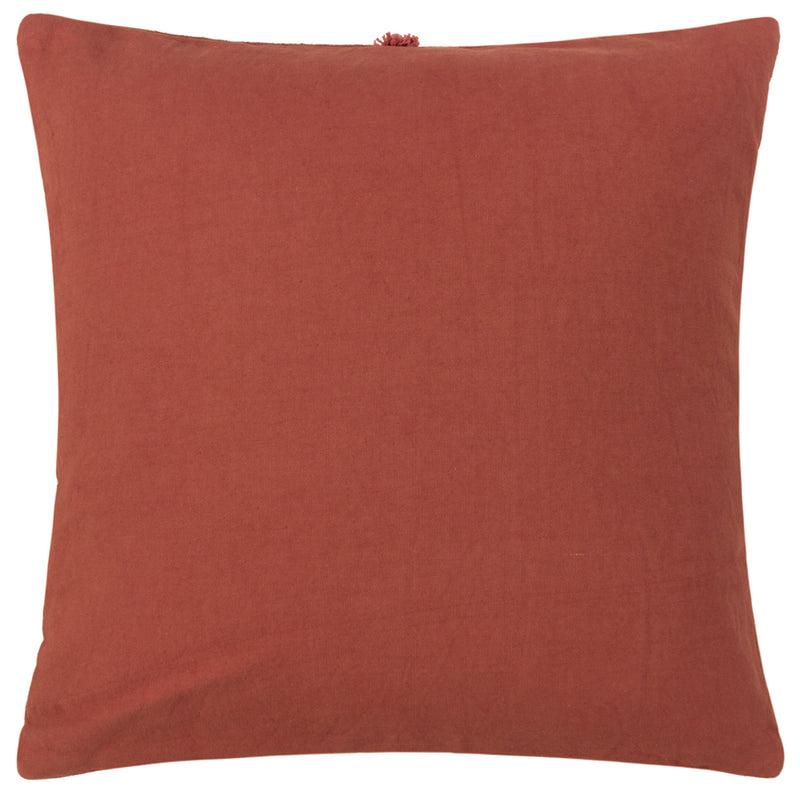 furn. Dakota Tufted Cushion Cover in Clay