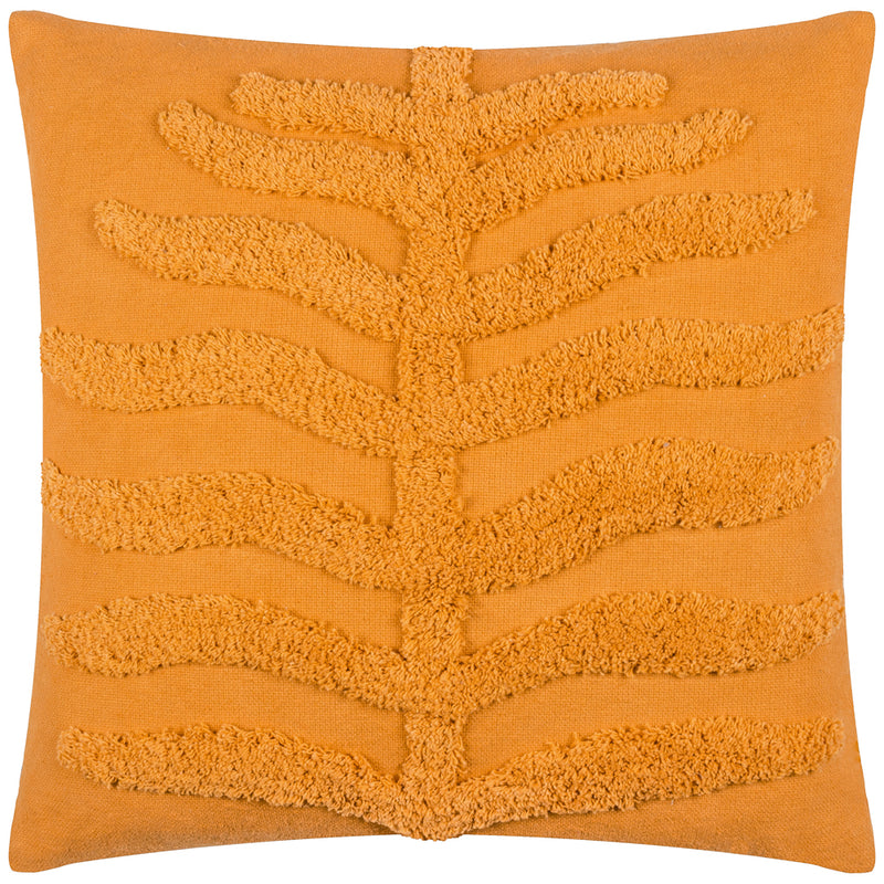 furn. Dakota Tufted Cushion Cover in Mustard