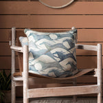 Animal Blue Cushions - Dakota Printed Cushion Cover River Voyage Maison