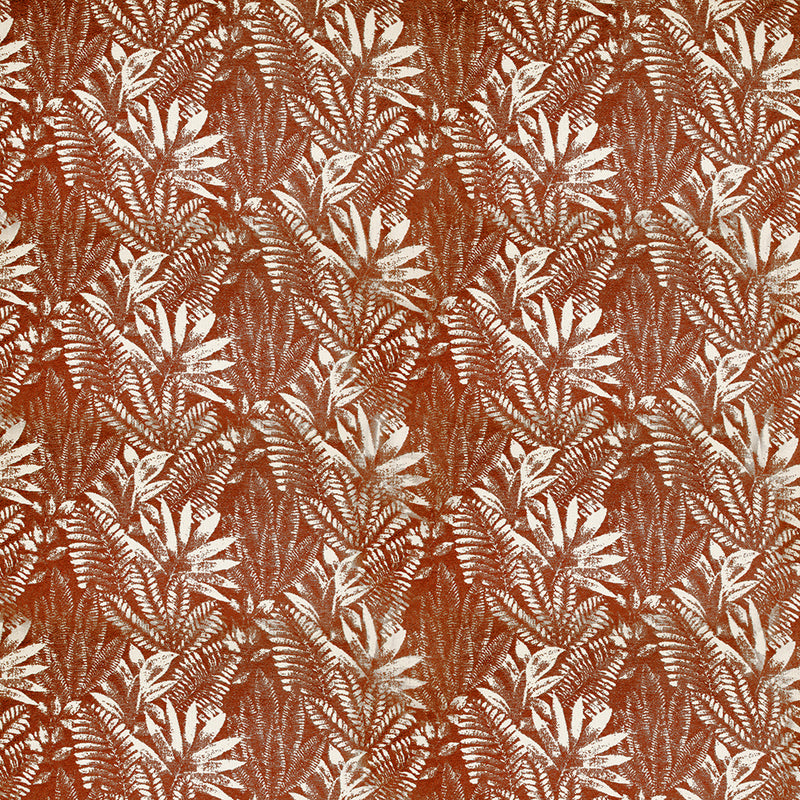 Voyage Maison Dalby Velvet Jacquard Fabric (By The Metre) in Sunset