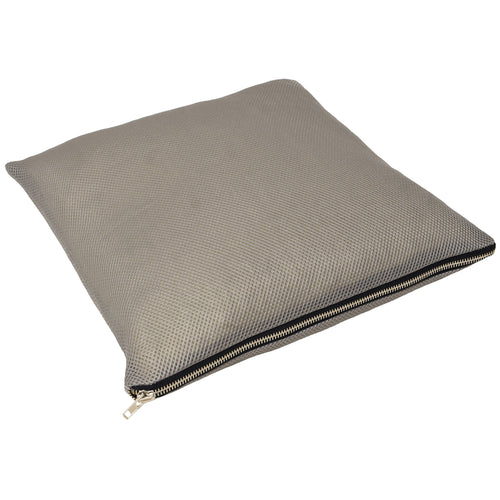 Paoletti Dallas Zip Cushion Cover in Smoky