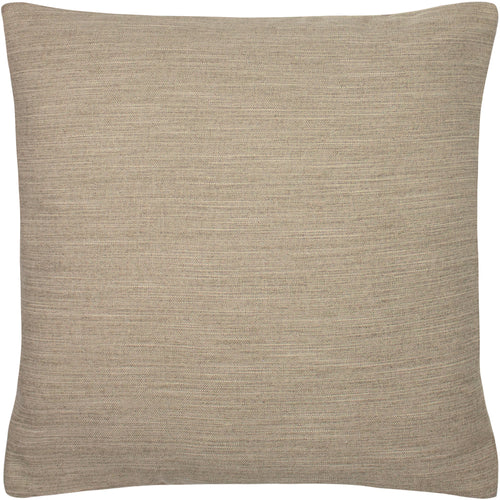 Evans Lichfield Dalton Slubbed Cushion Cover in Biscuit