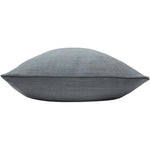 Evans Lichfield Dalton Slubbed Cushion Cover in Charcoal