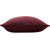 Evans Lichfield Dalton Slubbed Cushion Cover in Wine