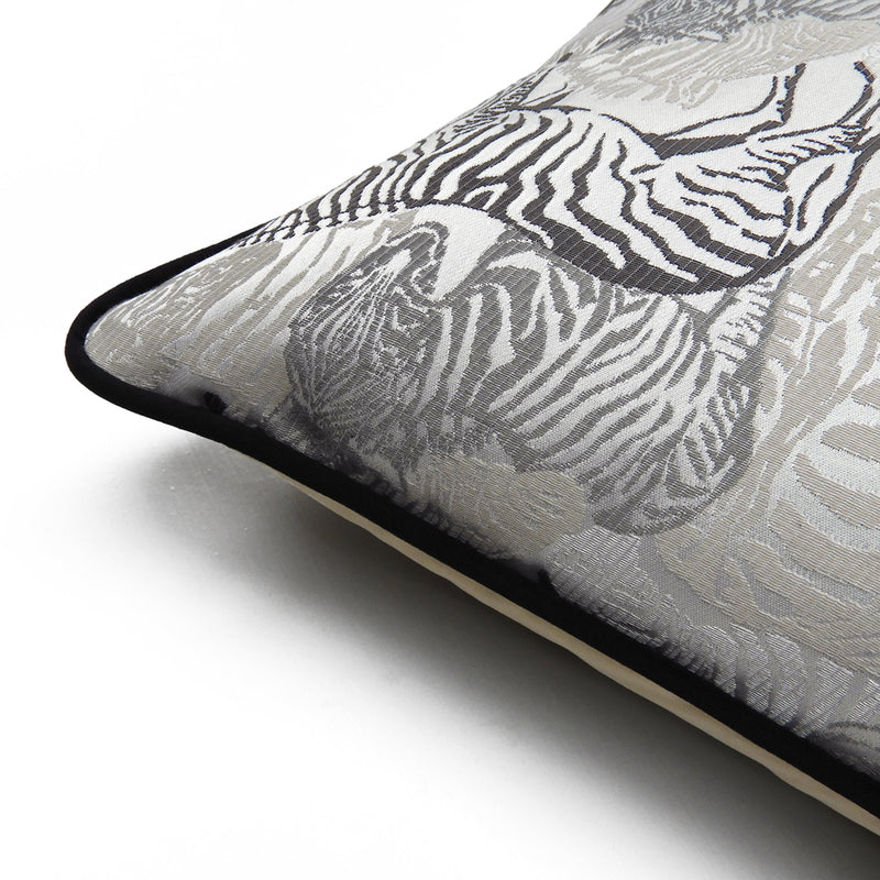 Prestigious Textiles Damara Zebra Cushion Cover in Dusk