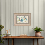 Voyage Maison Damson Birds Framed Print in Birch