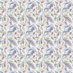 Voyage Maison Danbury Printed Cotton Fabric in Loganberry