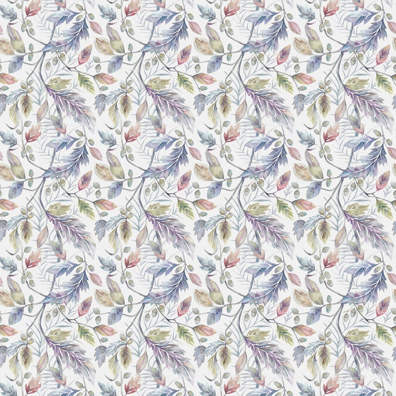 Voyage Maison Danbury Printed Cotton Fabric in Loganberry