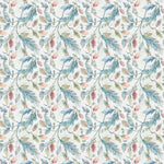 Voyage Maison Danbury Printed Cotton Fabric in Pomegranate