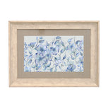 Floral Blue Wall Art - Daphne  Framed Print Birch/Delft Blue Voyage Maison