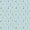 Voyage Maison Darcy Printed Cotton Fabric in Duck Egg