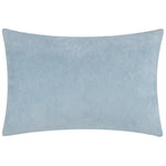 Plain Blue Cushions - Darland Velvet Cushion Cover Dusty Blue Yard