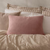 Plain Pink Cushions - Darland Velvet Cushion Cover Dusty Rose Yard