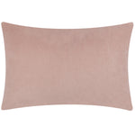 Plain Pink Cushions - Darland Velvet Cushion Cover Dusty Rose Yard