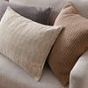 Plain Beige Cushions - Darland Velvet Cushion Cover Taupe Yard