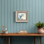 Voyage Maison Darting Kingfisher Framed Print in Birch