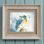 Voyage Maison Darting Kingfisher Framed Print in Birch