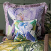 Marie Burke Darwen Small Printed Cushion Cover in Cornflower