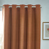 furn. Dawn 100% Blackout Thermal Eyelet Curtains in Brick