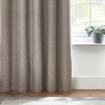 furn. Dawn 100% Blackout Thermal Eyelet Curtains in Grey