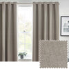 furn. Dawn 100% Blackout Thermal Eyelet Curtains in Grey