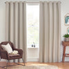 furn. Dawn 100% Blackout Thermal Eyelet Curtains in Linen