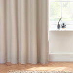 furn. Dawn 100% Blackout Thermal Eyelet Curtains in Linen