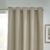 furn. Dawn 100% Blackout Thermal Eyelet Curtains in Natural