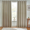 furn. Dawn 100% Blackout Thermal Eyelet Curtains in Natural