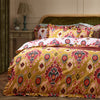 Geometric Yellow Bedding - Dawson Ikat Reversible Duvet Cover Set Amber Paoletti - Seventy Three