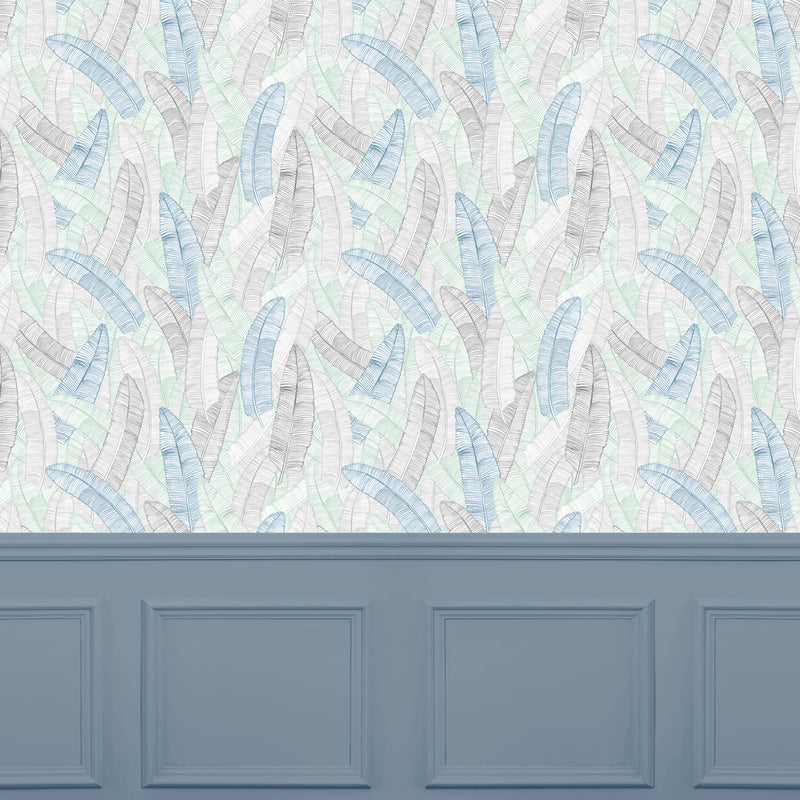 Voyage Maison Daxby 1.4m Wide Width Wallpaper in Capri