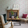 Voyage Maison Daxby 1.4m Wide Width Wallpaper in Peony