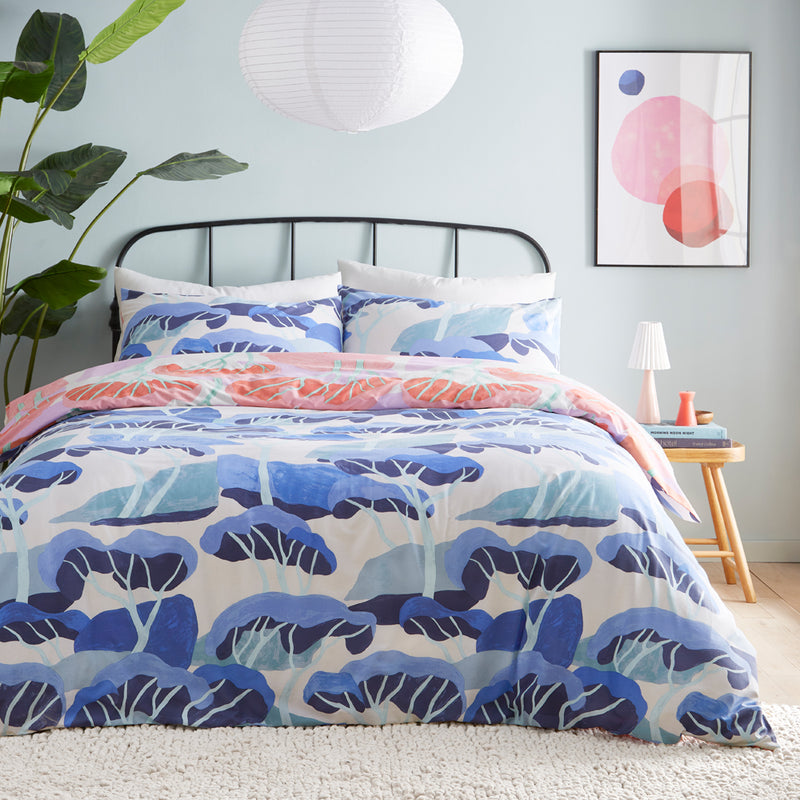 furn. D'Azure Duvet Cover Set in Multicolour