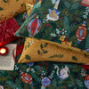 furn. Deck The Halls Christmas Duvet Cover Set in Pine Green