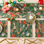 furn. Deck The Halls Table Runner in Green