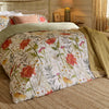 Floral Orange Bedding - Delamere 100% Cotton Reversible Duvet Cover Set Multicolour Voyage Maison