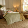 Floral Orange Bedding - Delamere 100% Cotton Reversible Duvet Cover Set Multicolour Voyage Maison