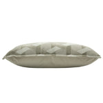 Paoletti Delano Velvet Jacquard Cushion Cover in Ivory/Taupe