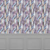 Voyage Maison Delaunay 1.4m Wide Width Wallpaper in Amethyst