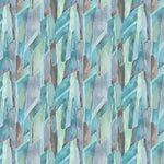 Voyage Maison Delaunay 1.4m Wide Width Wallpaper in Azurite