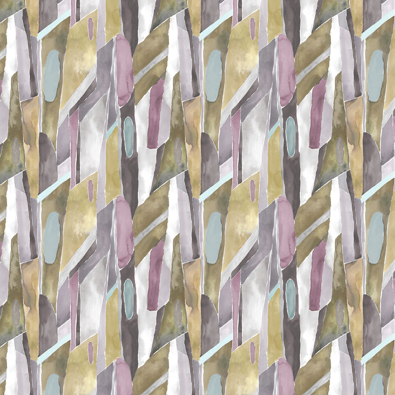 Delaunay Wallpaper Sample Ironstone